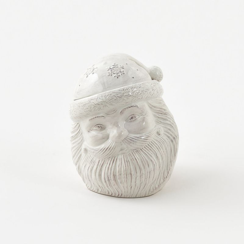 Santa Cookie Jar, Ceramic