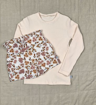 Shirt rib lange mouwen