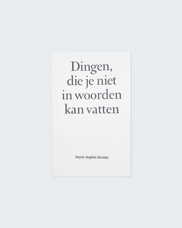 Marie-Sophie Beinke - Dinge, die nicht in Worte zu fassen sind