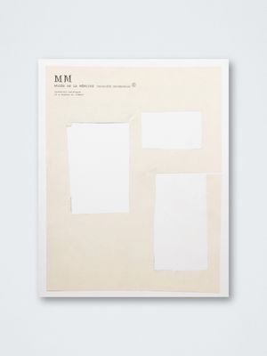 Musée de la Mémoire ‘PROPRIÉTÉ UNIVERSELLE’ ® (UK COVER) – Joëlle Tuerlinckx