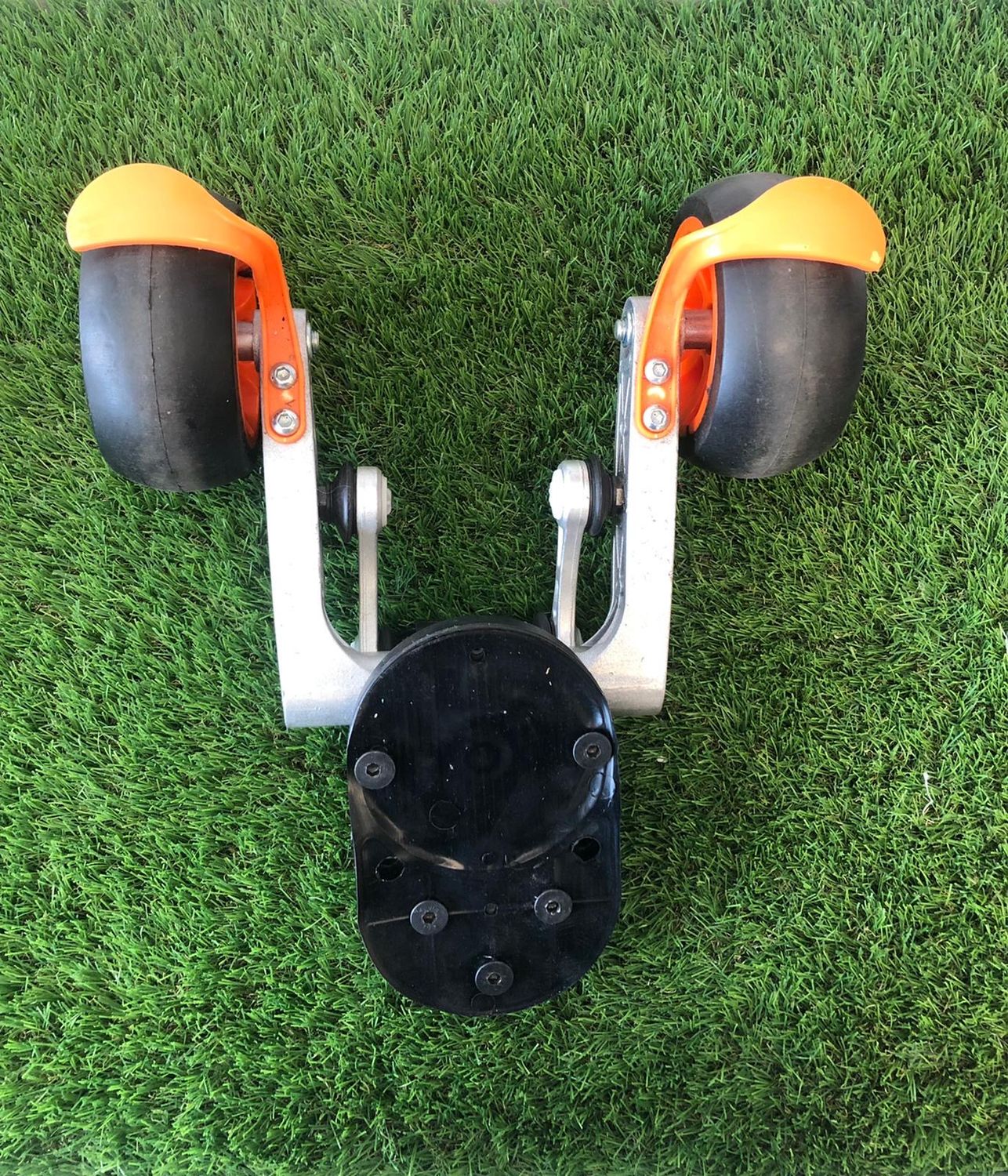 Roue arrière avec biellette pour trottinette kxd