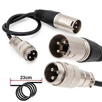 Adaptateur GX16 vers XLR