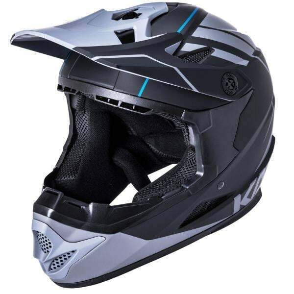 Casque Cross Vélo Trottinette Kali Zoka Gris/Noir