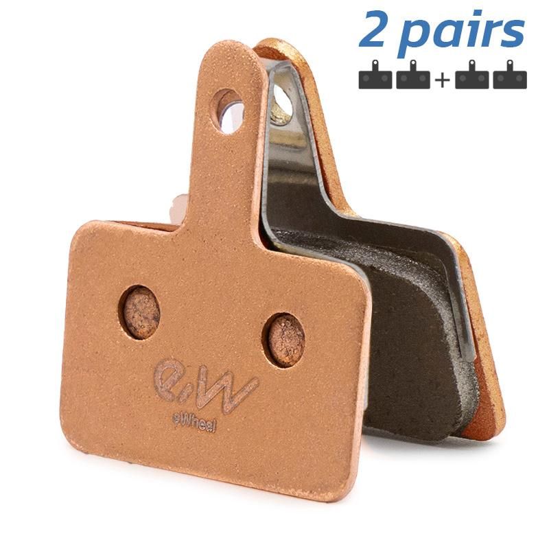 Plaquette de frein RT004-S  rectangulaire avec ergot - 2pcs