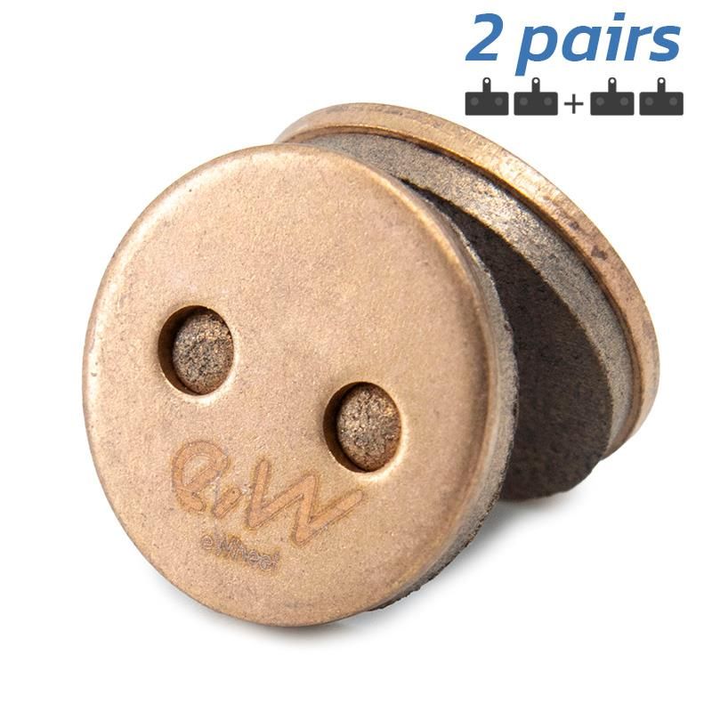 Plaquette de frein CS001-S en résine  ronde sans ergot 20mm pour Xiaomi - 2pcs
