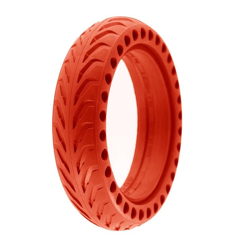 Pneu plein 8,5x2-6,1/B34 - rouge