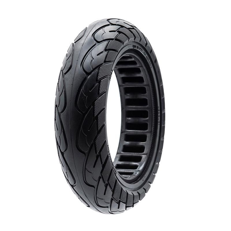 Pneu plein ultraléger 10x2,5/B44 - ligne noire