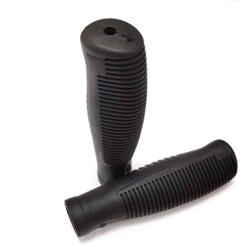 Poignées en silicone noir pour Kugoo S1 - 2 pcs