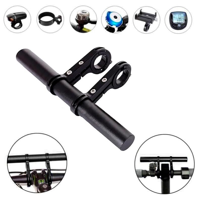 Rallonge de guidon 20cm noir