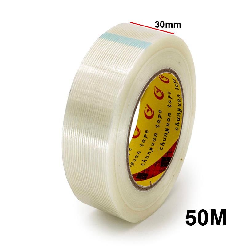 Ruban adhésif en fibre de verre 50m - 30 mm