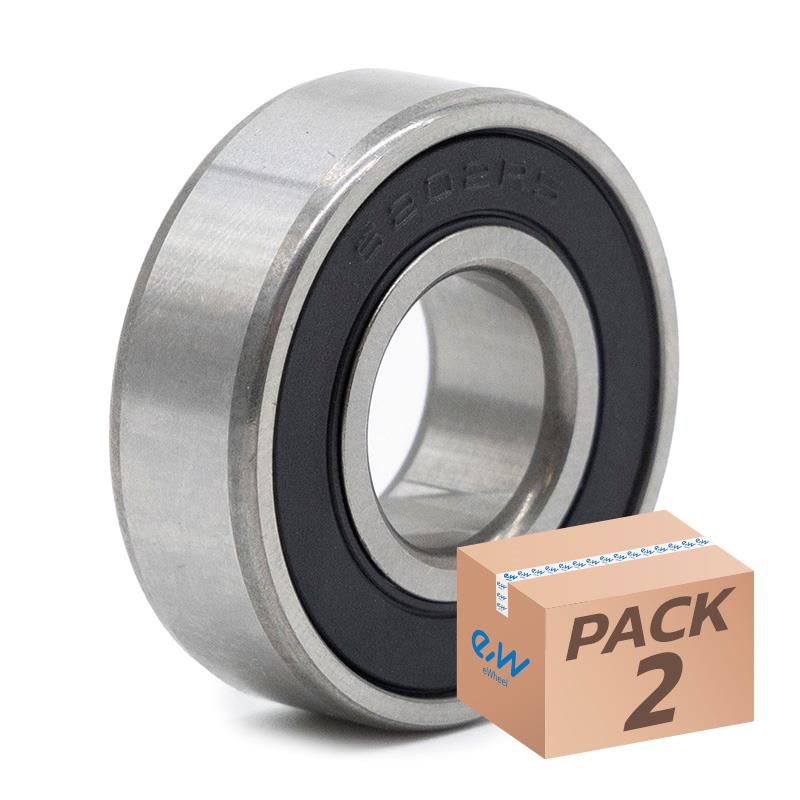 Roulement à billes 6202RS - 2pcs