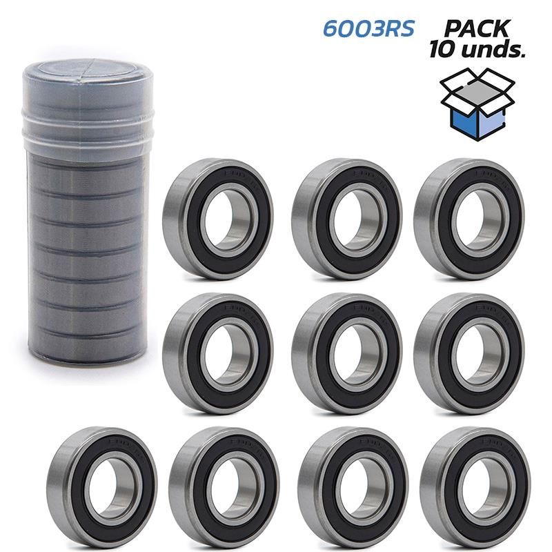 Roulement à billes 6003RS - 10 pcs