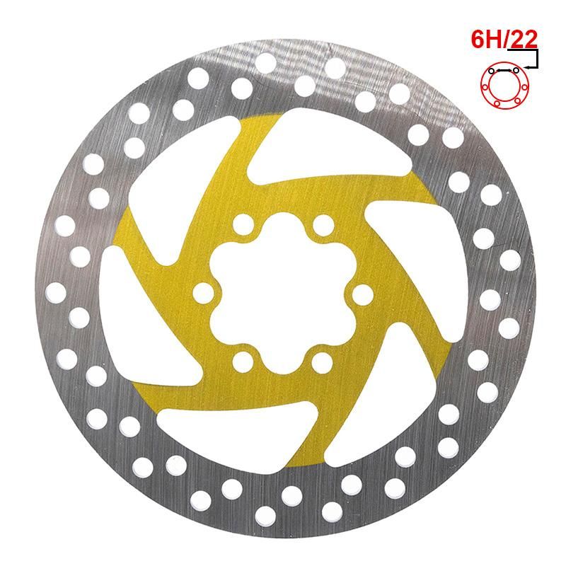 Disque de frein 120mm 6H jaune