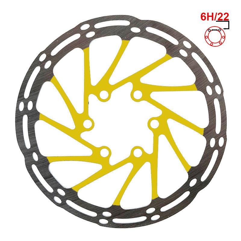 Disque de frein EWD002 140mm 6H jaune