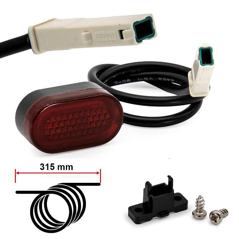Feu arrière de Garde boue 5-12V pour Xiaomi M365 et Pro