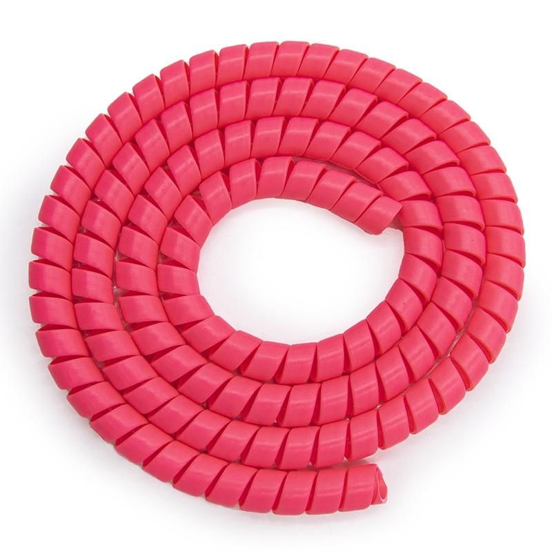 Gaine protége câbles rose - 110cm