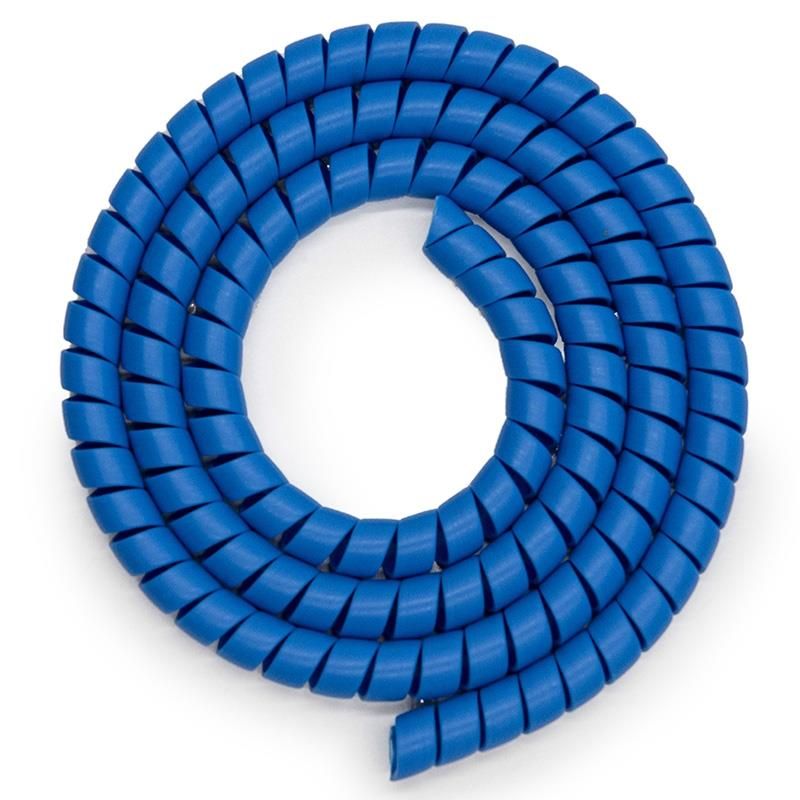Gaine protége câbles bleu - 110cm
