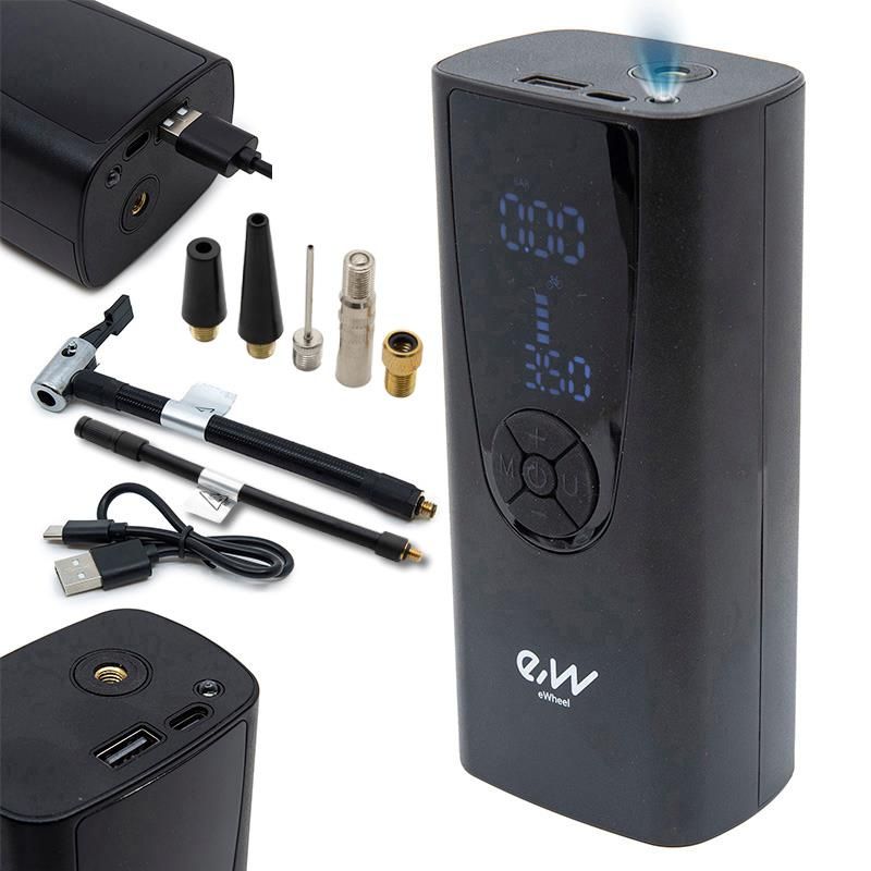 Gonfleur électrique portable EW2.0 avec fonction Power Bank