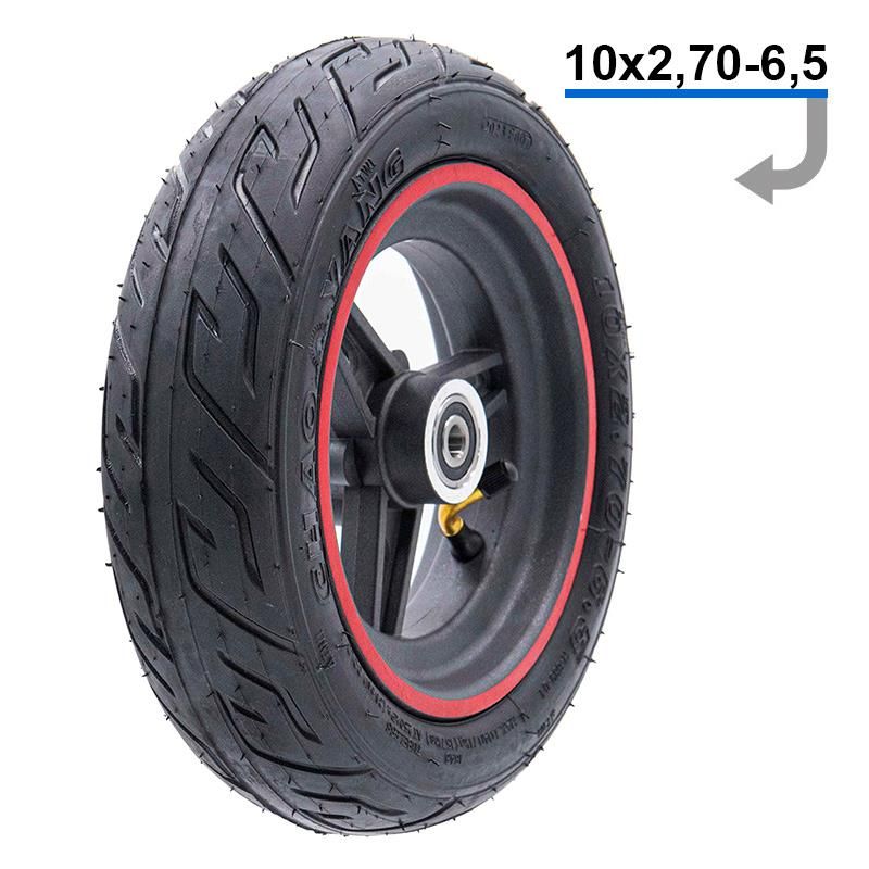 Jante 6,5"/B50 rouge pour Smartgyro et Zwheel