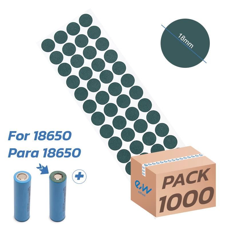 Joint fibre à isolation positive 18650 - 1000pcs