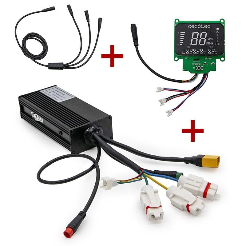Kit électronique KC4 48V 25A 1200W pour Cecotec Bongo Z (Connecteur XT90) [Cecotec]