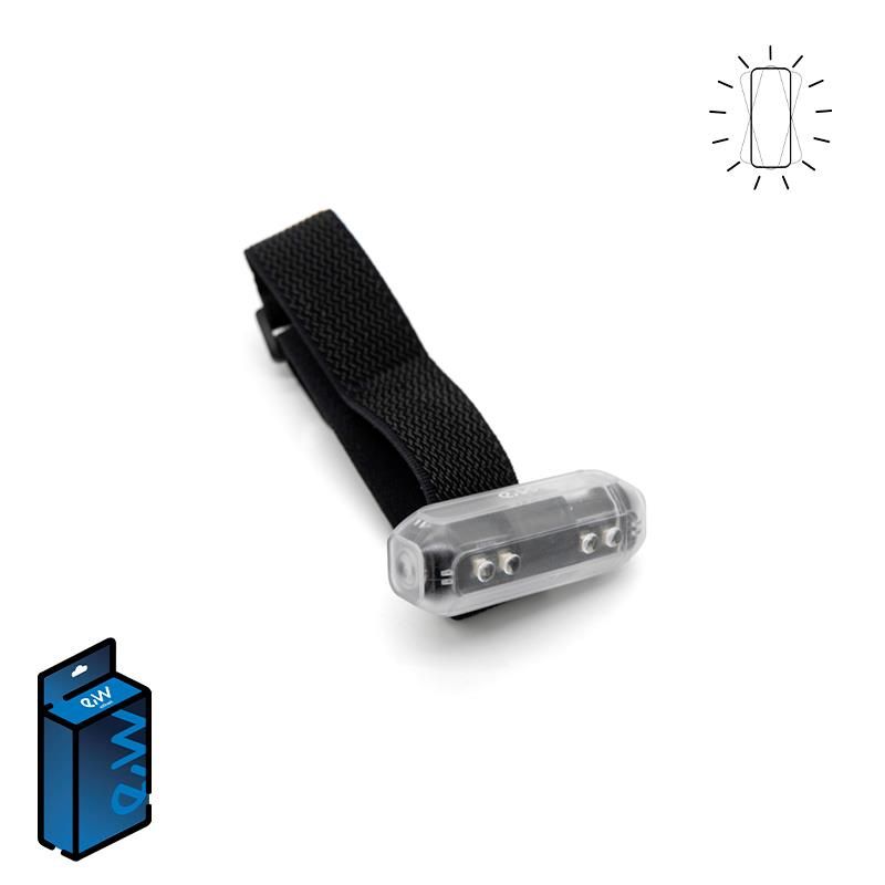 Bande élastique avec lumière LED autonome - fonctionne sans piles sans batterie