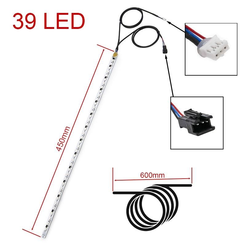 Bande LED RVB programmable 12V [Minimotors] - 0,45M