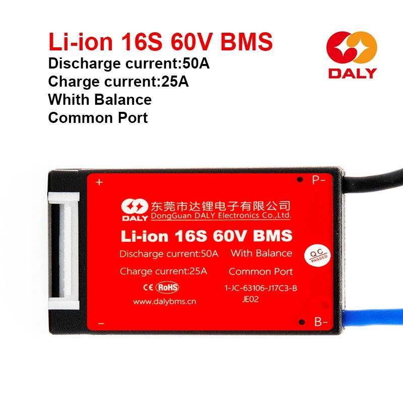 BMS 16S 60V 50A [DALY] - 1M