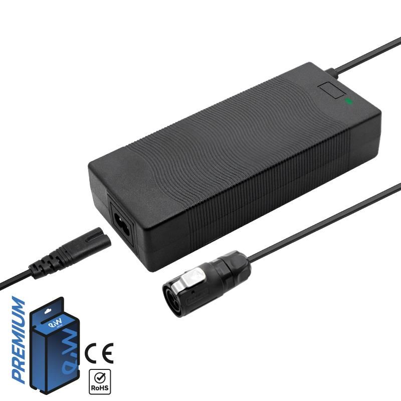 Chargeur premium 52V (sortie 58,8v) 2A connecteur LP16 pour Dualtron Mini