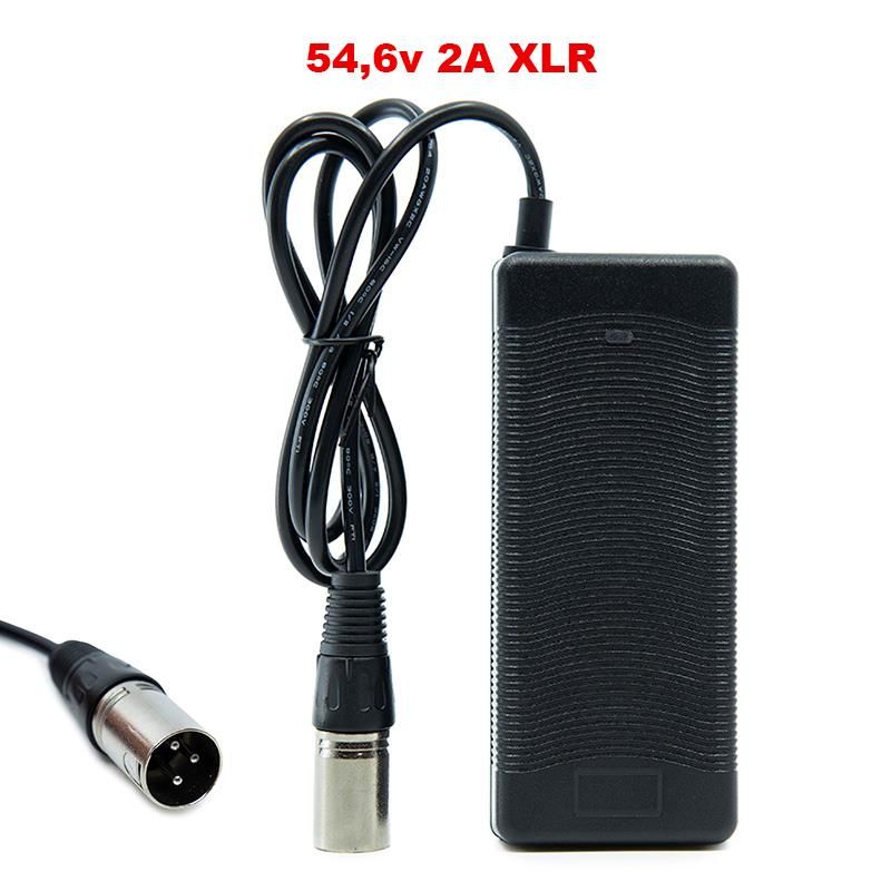 Chargeur 48v (sortie 54,6v) 2A connecteur XLR