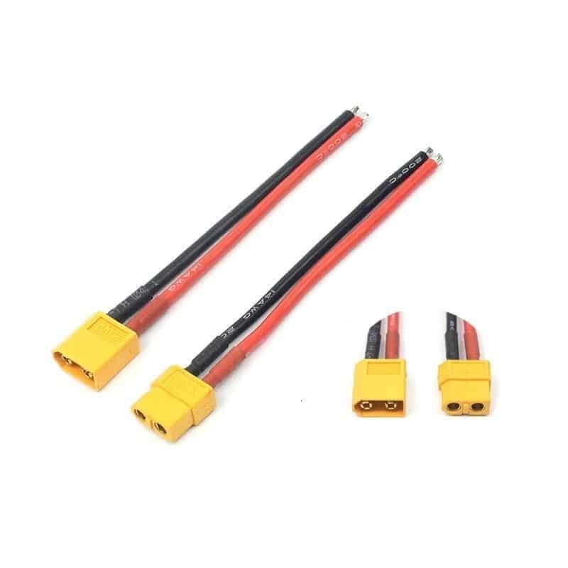 Connecteur Amass XT60 avec Câble - 5M/5H