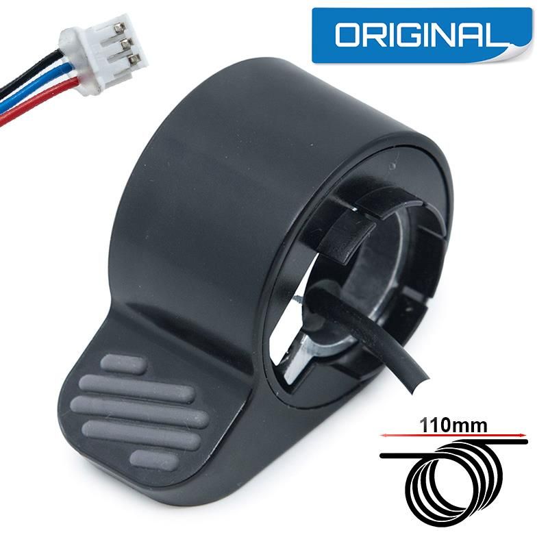 Accélérateur noir 10cm Ninebot E22/E25/E45 E [Ninebot] - Connecteur JST ZH
