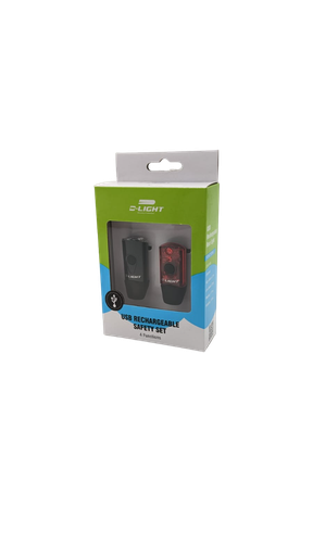Lampe Led Avant / Arrière Rechargeable