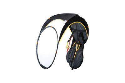 Bub-Up Black-Yellow Bulle De Protection Contre La Pluie