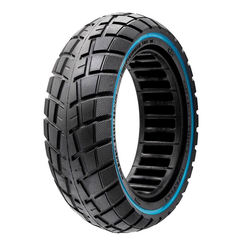 Pneu plein ultraléger Offroad 10x2,75-6,5/B55 - ligne bleue [Ewheel]
