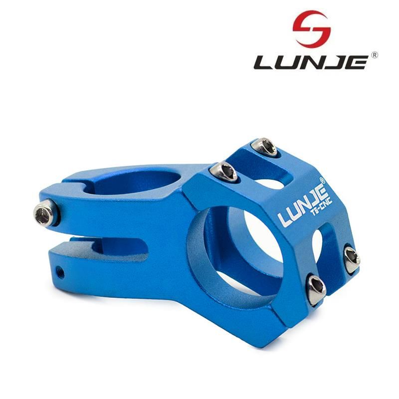 Potence pour guidon de 31,8mm bleu