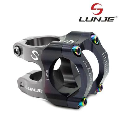Potence pour guidon de 31,8mm noir gris