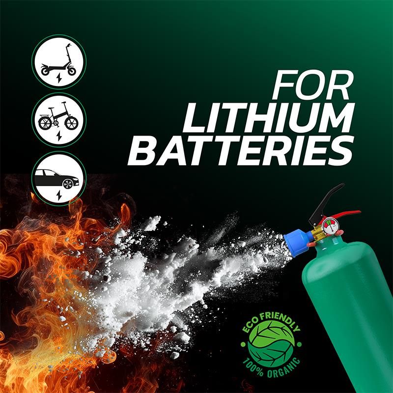 Extincteur électrique pour batteries