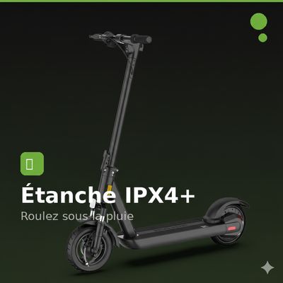 Trottinette électrique étanche