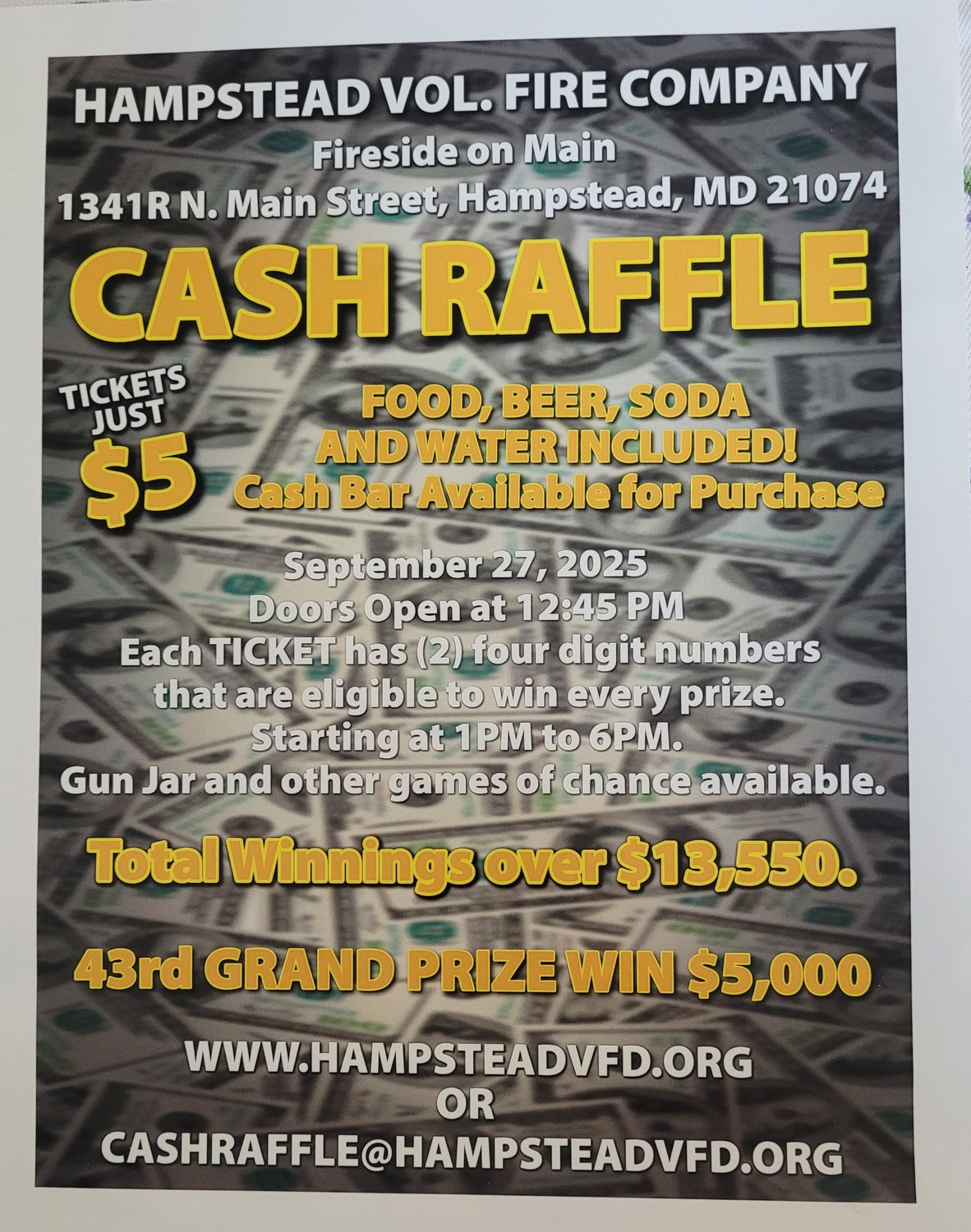 Cash Raffle