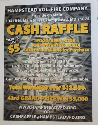 Cash Raffle