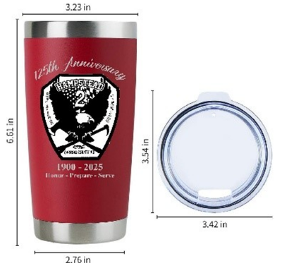 125th Anniversary 20 oz tumbler