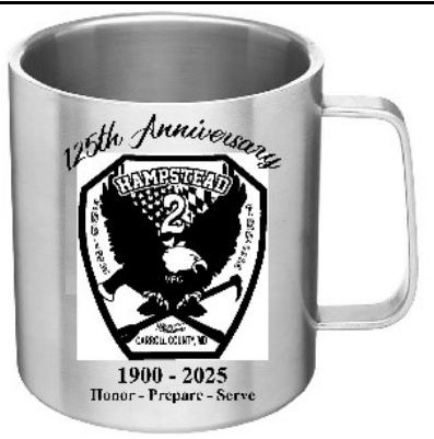 125th Anniversary Stainless Steel Mug