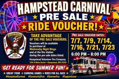 PRE-SALE RIDE TICKETS