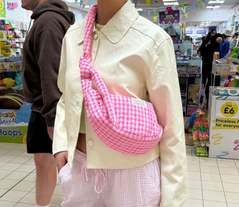 Tied Crossbody Bag