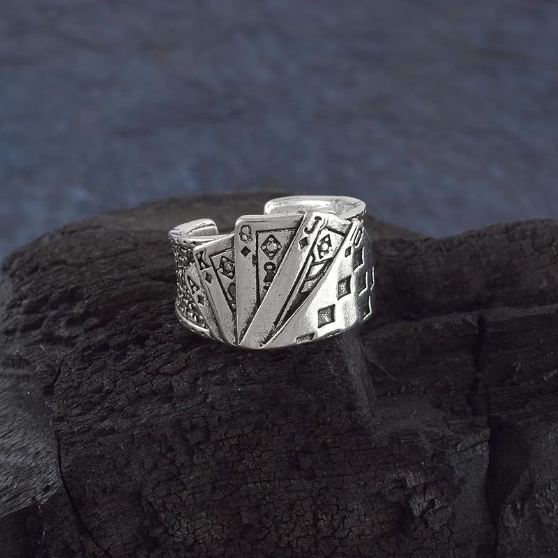 Silver Plated Stackable Rings for Men and Women