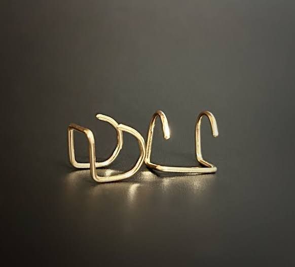 Gold Plated Ear cuffs For Women