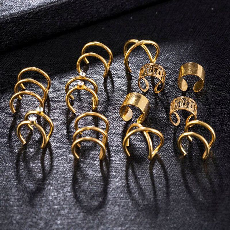 Gold Plated Ear cuffs For Women (get any 3)
