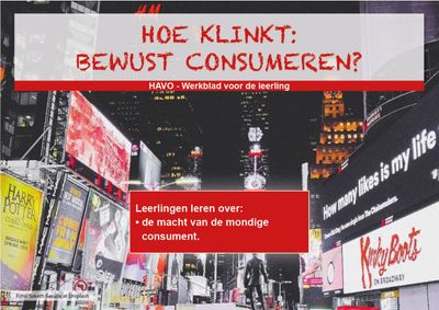 Hoe klinkt bewust consumeren