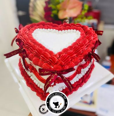PASTEL DE CORAZON